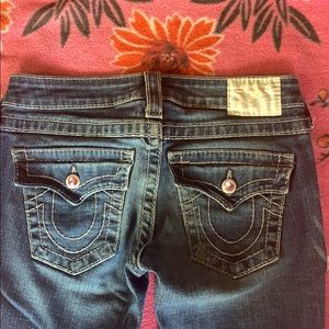True Religion Disco Billy Pink Crystal size 25 ✨
